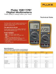 FLUKE 17B+ AC DC MULTİMETRE
