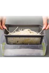 Patates Soğan Sebze Doğrayıcı Dilimleyici Rende Kesici Çok Fonksiyonlu