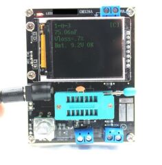 LCD GM328A Transistör Test Cihazı Diyot Kapasitans ESR Gerilim Frekans Ölçer PWM Kare Dalga