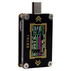 FNC88 Type-C PD USB-C Akım Ölçer Multimetre PD Şarj Pil Usb Test Cihazı