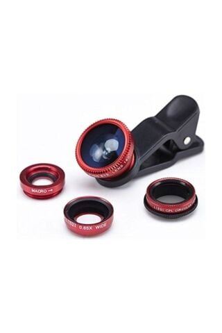 Balık Gözü Lens Fish Eye Geniş Açılı Makro Telefon Lensi