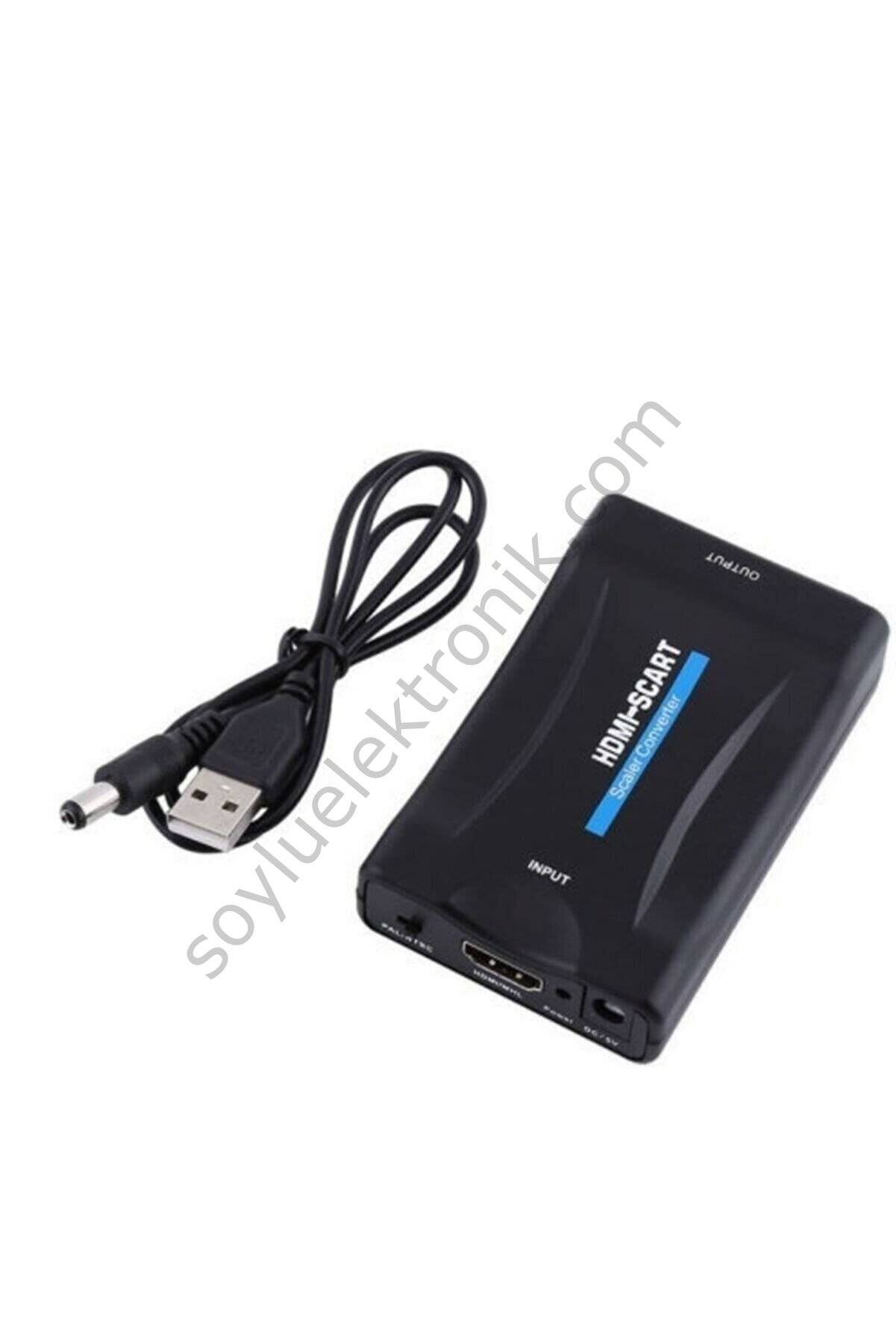 Anunnaki Hdmı To Scart Av Video Tv Çevirici Dönüştürücü Adaptör