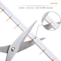 Anunnaki NEON LED ŞERİT KIRMIZI 5 METRE 12 VOLT 5m