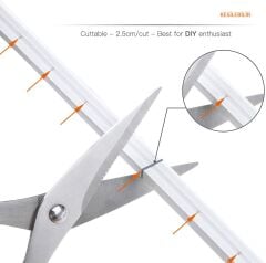 Anunnaki NEON LED ŞERİT KIRMIZI 5 METRE 12 VOLT 5m