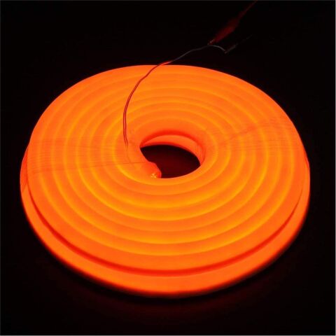 Anunnaki NEON LED ŞERİT ORANJ 5 METRE 12 VOLT Turuncu Led 5M