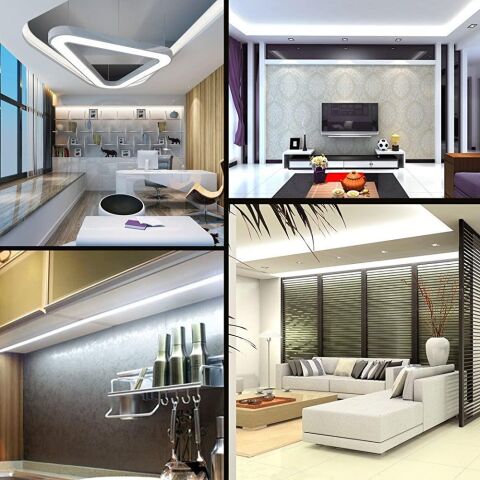 Anunnaki NEON LED ŞERİT SARI 5 METRE 12 VOLT LED 5M