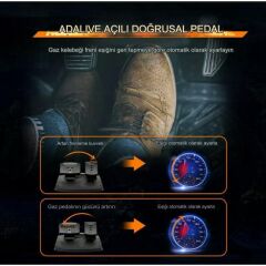 Anunnaki 900 Derece Dönebilen Titreşimli Driving Spor Yarış Direksiyon Seti Ps3 Ps4 Xbox360 One