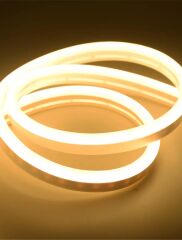 Anunnaki NEON LED ŞERİT GÜN IŞIĞI 5 METRE 12 VOLT WARM WHITE LED 5M