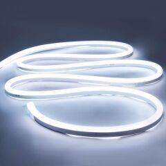 Anunnaki NEON LED ŞERİT BEYAZ 5 METRE 12 VOLT COLD WHITE 5M