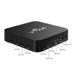 Anunnaki 4k Ultra Hd Android Tv Box Mxq Pro 1GB 8GB 5G Dört Çekirdekli Meida Player