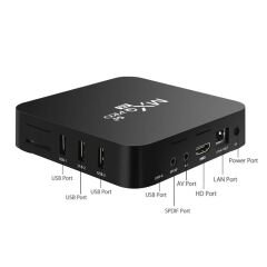 Anunnaki 4k Ultra Hd Android Tv Box Mxq Pro 1GB 8GB 5G Dört Çekirdekli Meida Player