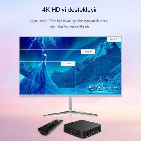 Anunnaki 4k Ultra Hd Android Tv Box Mxq Pro 2GB 16GB 5G Dört Çekirdekli Meida Player