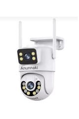 Ip Ptz Full HD Wifi Güvenlik Kamerası V380 Pro Smart Gece Görüşlü Ses Kayıtlı Çift Lensli Kamera