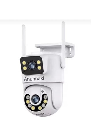 Ip Ptz Full HD Wifi Güvenlik Kamerası V380 Pro Smart Gece Görüşlü Ses Kayıtlı Çift Lensli Kamera
