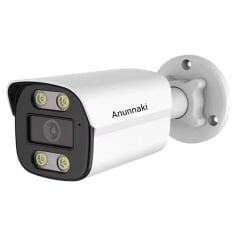 4mp IP Kamera Metal Kasa 3.6mm Ses Kayıt Gece Görüşü İç ve Dış Mekan Su Geçirmez Onvif