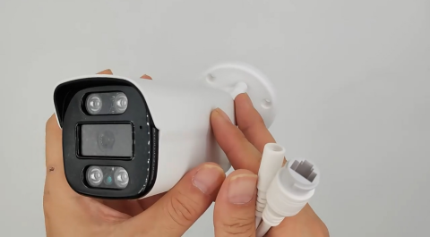 4mp IP Kamera Metal Kasa 3.6mm Ses Kayıt Gece Görüşü İç ve Dış Mekan Su Geçirmez Onvif