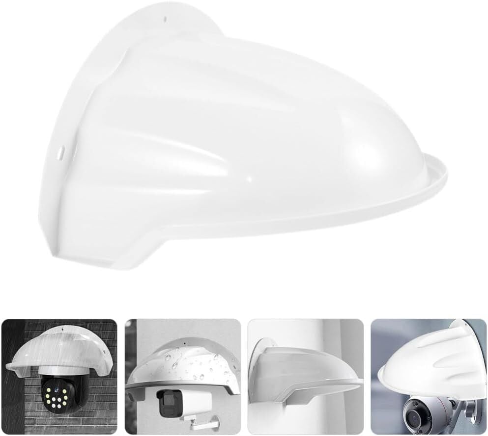 Güvenlik Kamerası ve Kapı Zili Yağmur Güneş Koruyucu Gölgelik Siper Koruyucu Plastik Kılıf Siperlik