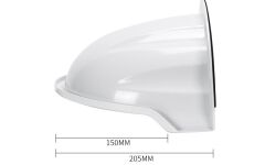 Güvenlik Kamerası ve Kapı Zili Yağmur Güneş Koruyucu Gölgelik Siper Koruyucu Plastik Kılıf Siperlik