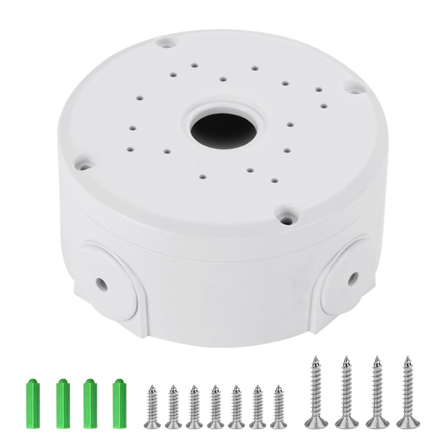 Güvenlik Kamerası Elektrik Montaj Buatı Bağlantı Kutusu 12cm