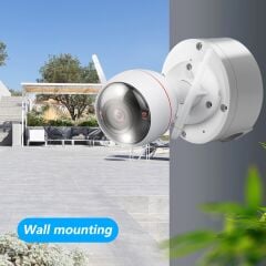 Güvenlik Kamerası Elektrik Montaj Buatı Bağlantı Kutusu 12cm