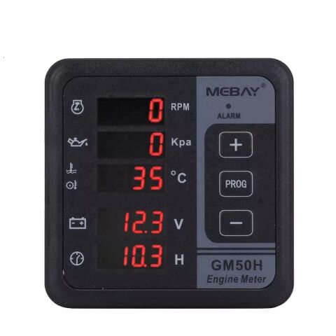 GM50H Jeneratör Kontrolörü Motor Dijital Metre Dizel Jeneratör Kontrol Kutusu Multimetre