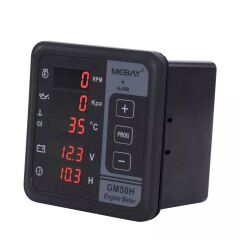 GM50H Jeneratör Kontrolörü Motor Dijital Metre Dizel Jeneratör Kontrol Kutusu Multimetre