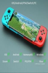 Kablosuz Bluetooth D3 IOS Telefon Uyumlu Gamepad El Oyun Konsolu Teleskopik Joystik