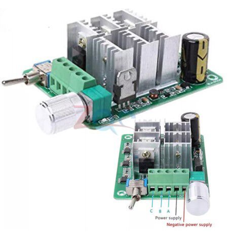 BLDC 15A Üç Fazlı Sensörsüz Motor Hız Fan Kontrol Cihazı DC 5-36V Devre Kartı