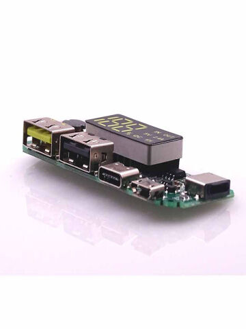 Çift Usb 5v 2.4a Led Ekranlı 18650 Pil Şarj Modülü Micro Type-c Powerbank Devresi Modülü