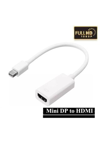 Macbook Uyumlu Mini Displayport  Hdmı Çıkışlı Dönüştürücü 1080P