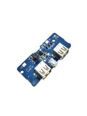 Çiftli Mikro USB 3.7V'dan 5V'a 2A Lityum Batarya Sarj Cihazı ve Powerbank Modülü