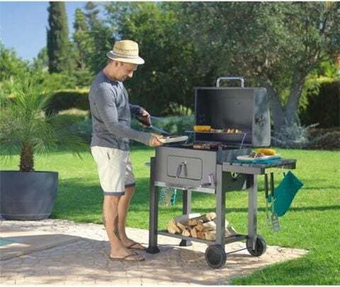 FLEXTAIL Memphis Fırınlı Mangal Kömürlü Mangal & Fırınlı Barbekü Paslanmaz Çelik Katlanır Ayaklı