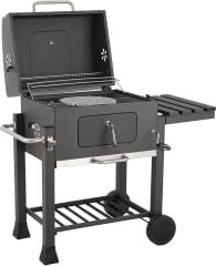 FLEXTAIL Memphis Fırınlı Mangal Kömürlü Mangal & Fırınlı Barbekü Paslanmaz Çelik Katlanır Ayaklı