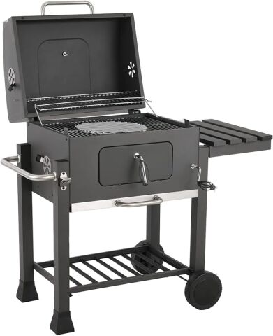 FLEXTAIL Memphis Fırınlı Mangal Kömürlü Mangal & Fırınlı Barbekü Paslanmaz Çelik Katlanır Ayaklı