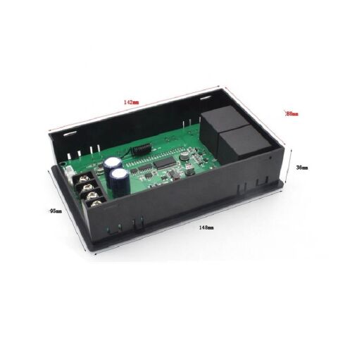 LCD 60A PWM DC 12V 24V 36V 48V DC Motor Hız Kontrol Regülatörü