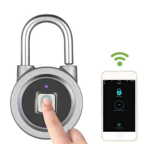 Bluetooth Parkmak izi Dokunmatik Akıllı Asma Kilit IOS Android Su Geçirmez