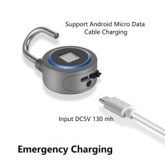 Bluetooth Parkmak izi Dokunmatik Akıllı Asma Kilit IOS Android Su Geçirmez