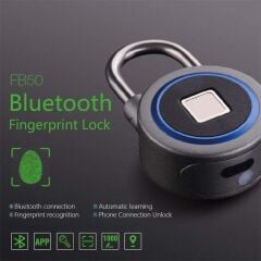 Bluetooth Parkmak izi Dokunmatik Akıllı Asma Kilit IOS Android Su Geçirmez