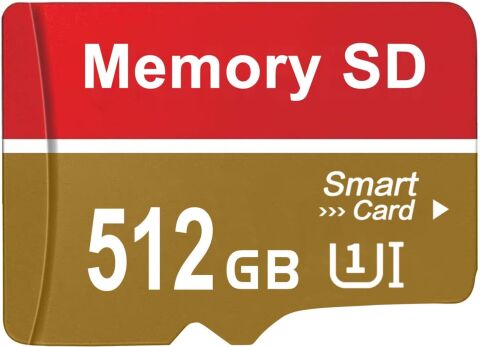 512GB Microsd Kart Hafıza Kartı Telefon IP Kamera Pc Uyumlu