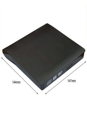Harici DVD Sürücü USB 3.0 veya Type-c Cd Dvd Yazıcı Okuyucu Taşınılabilir Pc Dizüstü Uyumlu 12.7mm