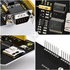 Keyestudio Can-Bus Shield MCP2551 Çip Sd Soket Ile - Uno R3 Için