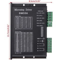 DM556 2 Faz 50V 5.6A Step Motor Sürücü Cnc 3 Boyutlu Yazıcı 3D