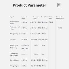 SG-003A 0-10V 4-20mA Sinyal Jeneratörü Ayarlanabilir Akım Gerilim Simülatörü Sinyal Üreteci