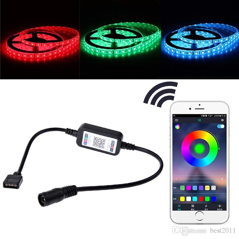 Bluetoothlu RGB Şerit Led Cep Telefonundan Bağlantılı Kontrol Modülü