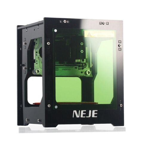 NEJE DK-8-KZ CNC Lazer Oyma Gravür Makinası 1500mw Ahşap Deri Lazer Kesim