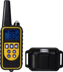 Köpek Eğitim Şarj Edilebilir Su Geçirmez Boyun Tasması 875m