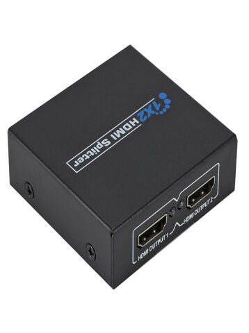 Anunnaki Hdmı Çoklayıcı Çoğaltıcı Dağıtıcı Metal Kasa 4K Uhd 3D 1.4V 1 Giriş 2 Çıkış 1080P