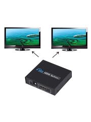 Anunnaki Hdmı Çoklayıcı Çoğaltıcı Dağıtıcı Metal Kasa 4K Uhd 3D 1.4V 1 Giriş 2 Çıkış 1080P