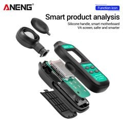 Gn201 Lux Metre Lüx Metre Aneng Dijital Işık Ölçer 200K Fotometre Uv Metre Radyometre
