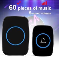 Anunnaki Kablosuz Kapı Zili İç ve Dış Mekan